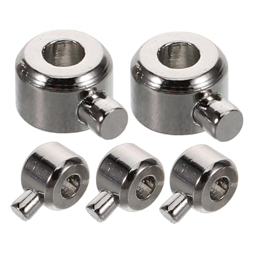 Garneck 5 Stück Kupfer Spacer Perlen für Schmuckherstellung Hochdruckkochtopf Positionierungsstecker Quetschperlen für Armbänder und Diy Bastelbedarf Vielseitig Einsetzbar Garneck 5 Stück Kupfer Spacer Perlen für Schmuckherstellung Hochdruckkochtopf Positionierungsstecker Quetschperlen für Armbänder und Diy Bastelbedarf Vielseitig Einsetzbar von Garneck