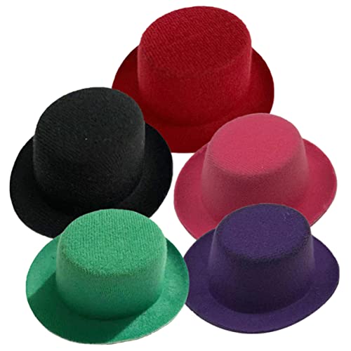 Garneck 5 Stück Miniatur Puppenhüte Dekorative Kleiner Hüte für Puppen Austauschbare Kleine Hüte für Selbstgemacht Projekte und Puppen Accessoires Garneck 5 Stück Miniatur Puppenhüte Dekorative Kleiner Hüte für Puppen Austauschbare Kleine Hüte für Selbstgemacht Projekte und Puppen Accessoires von Garneck