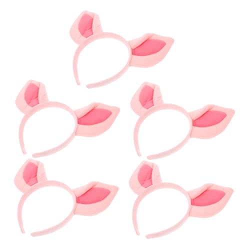 Garneck 5 Stück Teiliges Cartoon Plüsch Schweineohren Stirnband für Kostüme Party Accessoires Cosplay Reisen und Fotos für Altersgruppen Geeignet und Bequem Garneck 5 Stück Teiliges Cartoon Plüsch Schweineohren Stirnband für Kostüme Party Accessoires Cosplay Reisen und Fotos für Altersgruppen Geeignet und Bequem von Garneck