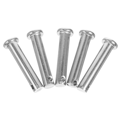Garneck 5 Stück Teiliges Edelstahl Coupling Pin Flacher Kopf für Gerüstbau Präzise Positionierung Langlebiger Sicherungsstift für Vielseitige Montageprojekte Garneck 5 Stück Teiliges Edelstahl Coupling Pin Flacher Kopf für Gerüstbau Präzise Positionierung Langlebiger Sicherungsstift für Vielseitige Montageprojekte von Garneck