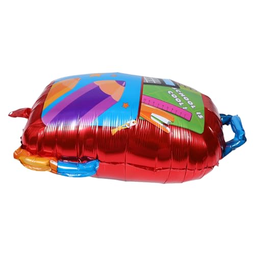 Garneck 5 Stück Teiliges Schulranzen Folienballon Robuste Aluminiumfolie Kreative Schulranzenform Langlebige Back To School Dekoration für Kindergarten und Klassenzimmer Ersttagsfeier Garneck 5 Stück Teiliges Schulranzen Folienballon Robuste Aluminiumfolie Kreative Schulranzenform Langlebige Back To School Dekoration für Kindergarten und Klassenzimmer Ersttagsfeier von Garneck