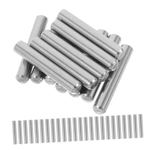 Garneck 50 Stück Regal-passstifte: Zylindrische Passstifte Mit Hoher Härte, Befestigungselemente Für Stützstangen – Metall-regalstifte Für Die Reparatur Mechanischer Geräte von Garneck