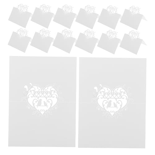 Garneck 50 Stück Teiliges Romantische Platzkarten mit Filigranen Hohlvogeldesigns Leichte Hochzeit Namenskarten für Verlobung Brautparty und Elegante Festtafeln Praktische Tischdekoration Garneck 50 Stück Teiliges Romantische Platzkarten mit Filigranen Hohlvogeldesigns Leichte Hochzeit Namenskarten für Verlobung Brautparty und Elegante Festtafeln Praktische Tischdekoration von Garneck