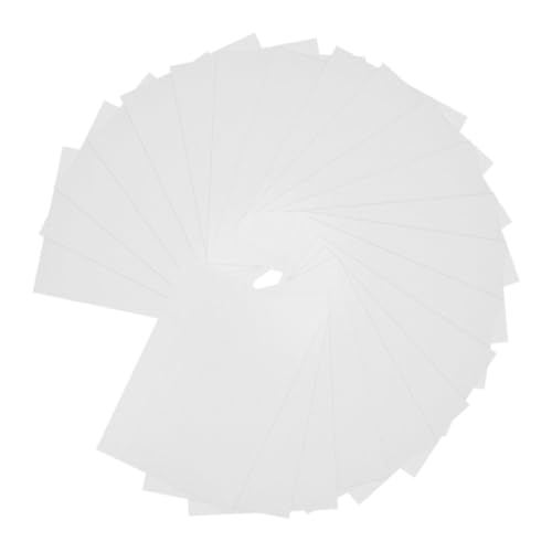 Garneck 50 Stück Wasserzeichenpapier Malutensilien für Fingerfarben Kunstpapier für Aquarellblock zum Zeichnen schweres Aquarellpapier Kaltpresse Aquarellpapier Fingermalpapier Weiß von Garneck