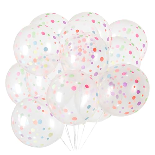 Garneck 50 Stück transparenter Punktballon Brautballons alles zum geburtstag dekorationen Jumbo-Ballons dekoration weihnachten weihnchtsdeko Brautparty-Dekoration Partyballon Emulsion Garneck 50 Stück transparenter Punktballon Brautballons alles zum geburtstag dekorationen Jumbo-Ballons dekoration weihnachten weihnchtsdeko Brautparty-Dekoration Partyballon Emulsion von Garneck