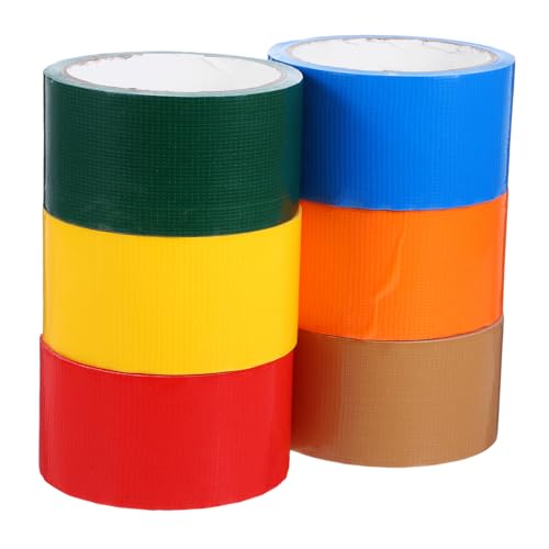 Garneck 6 Rollen Bunte Duct Tape Hochwertiges Wasserdichtes Klebeband für Bastelprojekte Hochzeiten und Kreative Anwendungen Strapazierfähig und Stark Haftend Garneck 6 Rollen Bunte Duct Tape Hochwertiges Wasserdichtes Klebeband für Bastelprojekte Hochzeiten und Kreative Anwendungen Strapazierfähig und Stark Haftend von Garneck