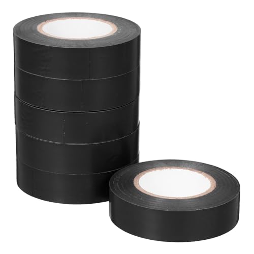 Garneck 6 Rollen Wasserdichtes Hochtemperaturbeständiges Pvc isolierband Flexibles Vielseitiges Elektro klebeband für Industrie Haushalt und Elektroinstallation Garneck 6 Rollen Wasserdichtes Hochtemperaturbeständiges Pvc isolierband Flexibles Vielseitiges Elektro klebeband für Industrie Haushalt und Elektroinstallation von Garneck
