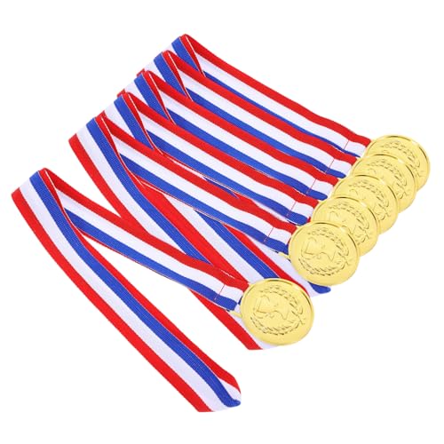 Garneck 6 Stück Dekorative Medaillen für Sportwettkämpfe Preisverleihungen und Kinderveranstaltungen Hochwertige Medaillen mit Band für Wettbewerbe und Feierlichkeiten Garneck 6 Stück Dekorative Medaillen für Sportwettkämpfe Preisverleihungen und Kinderveranstaltungen Hochwertige Medaillen mit Band für Wettbewerbe und Feierlichkeiten von Garneck