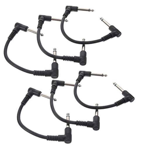 Garneck 6 Stück Gitarren Patchkabel Flachkabel mit PVC Ummantelung Geräuscharmes Effektkabel für Gitarre Bass Keyboard Langlebig und Platzsparend Garneck 6 Stück Gitarren Patchkabel Flachkabel mit PVC Ummantelung Geräuscharmes Effektkabel für Gitarre Bass Keyboard Langlebig und Platzsparend von Garneck