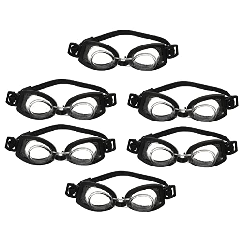 Garneck 6 Stück Mini-Schwimmbrille Puppenhaus-Miniaturbrille Mini-Gläser zum Basteln Puppenbrillen Miniatur-Zubehör Brillenrequisiten zum Anziehen Puppe Brille Brille Plastik Schwarz Garneck 6 Stück Mini-Schwimmbrille Puppenhaus-Miniaturbrille Mini-Gläser zum Basteln Puppenbrillen Miniatur-Zubehör Brillenrequisiten zum Anziehen Puppe Brille Brille Plastik Schwarz von Garneck