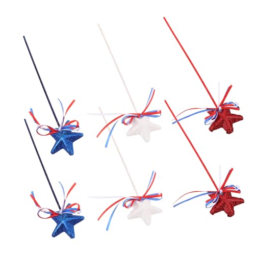 Garneck 6 Stück Patriotische Deko für Tischdeko für Blumensträuße und Feiern Garneck 6 Stück Patriotische Deko für Tischdeko für Blumensträuße und Feiern von Garneck