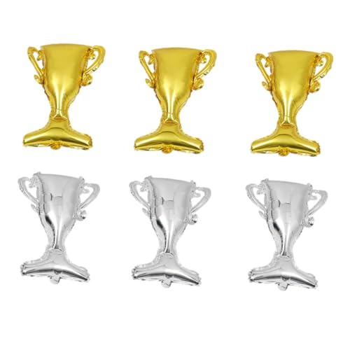 Garneck 6 Stücke Ballon Zylinder Inflator Dekorationen Ornamente Für Trophäen Trophäe Aluminium Film Garneck 6 Stücke Ballon Zylinder Inflator Dekorationen Ornamente Für Trophäen Trophäe Aluminium Film von Garneck