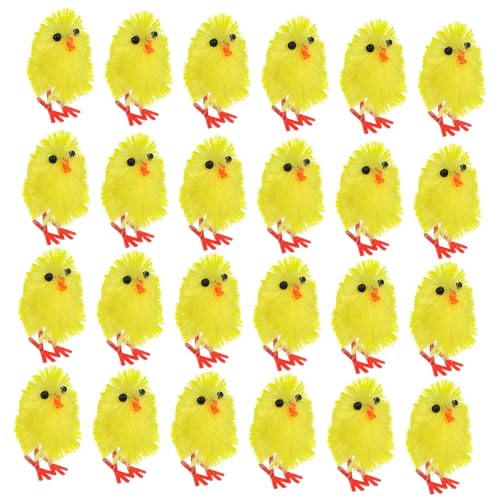 Garneck 60 Stück Osterküken Set – Flauschige Chenille Küken in Miniaturgröße Für DIY Terrarien Und Bastelprojekte – Süße Deko Für Ostern Und Kinderpartys - 3 Cm Garneck 60 Stück Osterküken Set – Flauschige Chenille Küken in Miniaturgröße Für DIY Terrarien Und Bastelprojekte – Süße Deko Für Ostern Und Kinderpartys - 3 Cm von Garneck