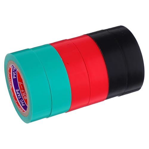 Garneck 6pcs Elektrisches Isolationsband Wasserdichtes Band Für Außenbereich Verwenden Sie Hochtemperaturbänder Hochtemperaturbänder Pvc Drahtklebeband Elektrisches Klebeband Garneck 6pcs Elektrisches Isolationsband Wasserdichtes Band Für Außenbereich Verwenden Sie Hochtemperaturbänder Hochtemperaturbänder Pvc Drahtklebeband Elektrisches Klebeband von Garneck
