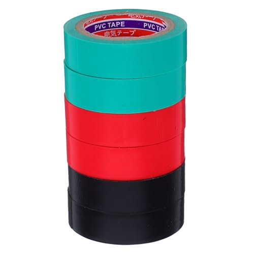 Garneck 6pcs Hochtemperatur Wasserdichte Elektrische Klebeband Automobilwärmungsbänder Elektrische Wärmeklebeband Klebeband Pvc Dünne Bänder Garneck 6pcs Hochtemperatur Wasserdichte Elektrische Klebeband Automobilwärmungsbänder Elektrische Wärmeklebeband Klebeband Pvc Dünne Bänder von Garneck