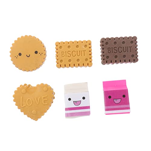 Garneck 6pcs Kreative Cookie Radiergummis Kinder Schreibwaren Entzückende Cookie Design Für Die Schule Garneck 6pcs Kreative Cookie Radiergummis Kinder Schreibwaren Entzückende Cookie Design Für Die Schule von Garneck