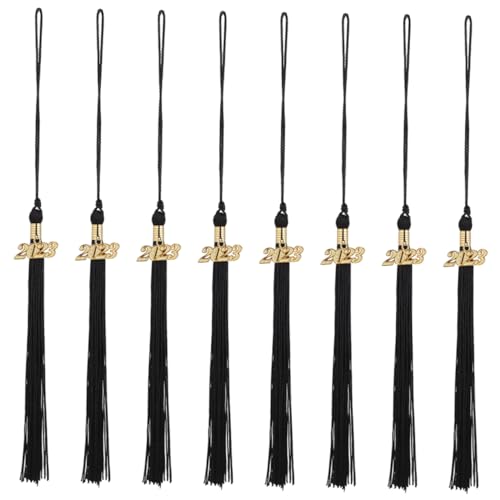 Garneck 8 Stck Teiliges Abschluss Quasten Langlebige Dekoration für Doktorhut DIY Abschlusskappen Schmuck Passend für Foto Party und Abschlussfeier Garneck 8 Stck Teiliges Abschluss Quasten Langlebige Dekoration für Doktorhut DIY Abschlusskappen Schmuck Passend für Foto Party und Abschlussfeier von Garneck
