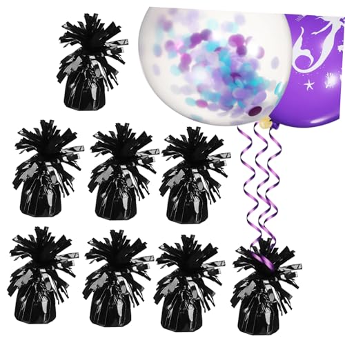 Garneck 8 Stück Ballongewichte Ballonzubehör Gewichte Ballonanhänger Geburtstagsballongewicht Hochzeitsballongewichte Ballongewichtanhänger The Pet Black von Garneck