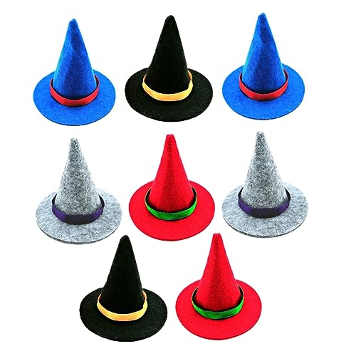 Garneck 8st Mini-hexenhut Cosplay-halloween-hut Halloween-süßigkeiten-eimer Miniatur-hexenhüte Hexenbesen Halloween-cosplay-hut Kostüm Kessel Weinflaschendeckel Bierzubehör Gothic Vlies Garneck 8st Mini-hexenhut Cosplay-halloween-hut Halloween-süßigkeiten-eimer Miniatur-hexenhüte Hexenbesen Halloween-cosplay-hut Kostüm Kessel Weinflaschendeckel Bierzubehör Gothic Vlies von Garneck