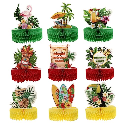 Garneck 9 Stück Flamingo-Ornamente Dekoration Mittelstücke Party Aha Strand Bienenwabe Tropisch Dekorative Wabenverzierung Hawaiianischer Waben-tischaufsatz Papier Garneck 9 Stück Flamingo-Ornamente Dekoration Mittelstücke Party Aha Strand Bienenwabe Tropisch Dekorative Wabenverzierung Hawaiianischer Waben-tischaufsatz Papier von Garneck