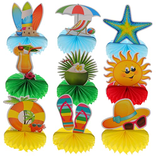 Garneck 9 Stück Wabenornamente Sommerschmuck Strand Partydekorationen Geburtstagsdekorationen hawaiianische Ornamente hawaiianische Dekorationen für Partys Hawaii Themendekorationen Papier Garneck 9 Stück Wabenornamente Sommerschmuck Strand Partydekorationen Geburtstagsdekorationen hawaiianische Ornamente hawaiianische Dekorationen für Partys Hawaii Themendekorationen Papier von Garneck