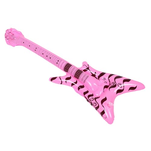 Garneck Aufblasbare Gitarre Realistisches Rock Instrument für Partydekoration Luftgitarren für Karneval und Requisiten Vielseitiges Partyzubehör Garneck Aufblasbare Gitarre Realistisches Rock Instrument für Partydekoration Luftgitarren für Karneval und Requisiten Vielseitiges Partyzubehör von Garneck