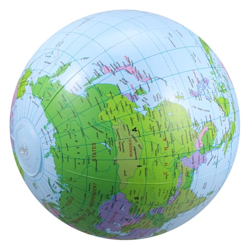 Garneck Aufblasbarer Weltkugel Für Wasserball Für Den Unterricht Aufblasbarer Wasserball Dekorative Weltkugel Wasserball Aufblasen Wasserbälle Pvc Garneck Aufblasbarer Weltkugel Für Wasserball Für Den Unterricht Aufblasbarer Wasserball Dekorative Weltkugel Wasserball Aufblasen Wasserbälle Pvc von Garneck