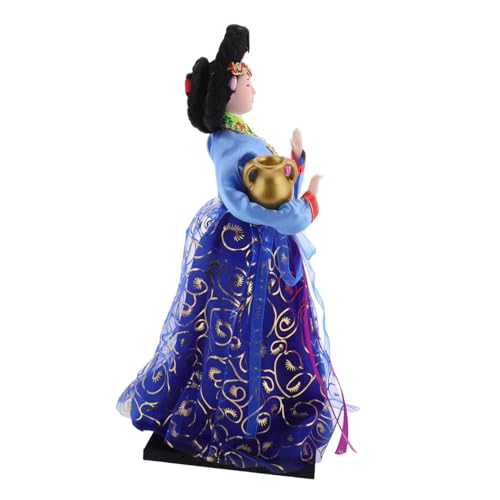 Garneck Authentische Koreanische Hanbok-puppenfigur 30 5 cm Handgefertigte Dekorative Puppe Für Büro Oder Zuhause von Garneck