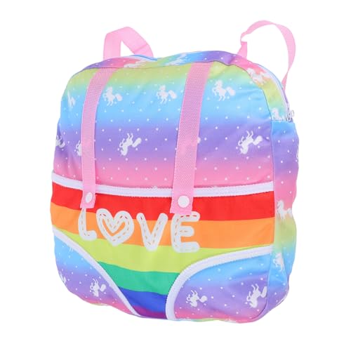 Garneck Babypuppen -Rucksack Für Little Girls Doll Kleidung Aufbewahrung Mini -Rucksack Für Puppen -spielzeugpuppenträger Puppen -rucksackträger Reborn Doll Zubehör Garneck Babypuppen -Rucksack Für Little Girls Doll Kleidung Aufbewahrung Mini -Rucksack Für Puppen -spielzeugpuppenträger Puppen -rucksackträger Reborn Doll Zubehör von Garneck