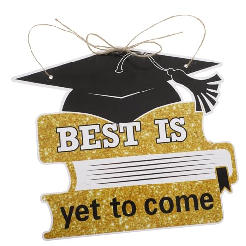 Garneck Bachelor -Hutkarte Veranda Abschluss Tür Party Willkommen Dekoration Graduierung Wandschild hängendes Papierschild Schild zum Aufhängen im Hof Hanfseil Garneck Bachelor -Hutkarte Veranda Abschluss Tür Party Willkommen Dekoration Graduierung Wandschild hängendes Papierschild Schild zum Aufhängen im Hof Hanfseil von Garneck