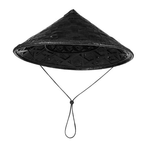 Garneck Bambushut Hüte Konischer Strohhut Gewebtes Dekor Samurai Hut Stroh Performance Hut Strohhut Staatshut Stil Ninja Einfacher Für Retro Zufällige Farbe Garneck Bambushut Hüte Konischer Strohhut Gewebtes Dekor Samurai Hut Stroh Performance Hut Strohhut Staatshut Stil Ninja Einfacher Für Retro Zufällige Farbe von Garneck