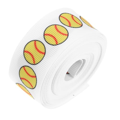 Garneck Baseball Edge Grosgrain Ribbon Sportliches Geschenkband für Diy Projekte Geburtstagsfeiern und Sportveranstaltungen für Bastelarbeiten und Teamdekor Garneck Baseball Edge Grosgrain Ribbon Sportliches Geschenkband für Diy Projekte Geburtstagsfeiern und Sportveranstaltungen für Bastelarbeiten und Teamdekor von Garneck