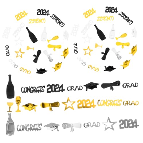 Garneck Beutel Konfetti zur Abschlussfeier Farbenfrohe Tischdekoration für Graduierungsparty für Einladungen Scrapbooks und DIY Projekte zur Feier Des Abschlusses Garneck Beutel Konfetti zur Abschlussfeier Farbenfrohe Tischdekoration für Graduierungsparty für Einladungen Scrapbooks und DIY Projekte zur Feier Des Abschlusses von Garneck
