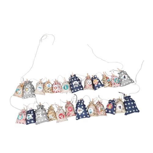 Garneck Countdown Kordelzugtaschen Dekor Weihnachts Adventstüten DIY Ferienkalender Weihnachts Countdown Taschen Nummerierte Kordelzugtaschen Geschenktüten Für Weihnachten Garneck Countdown Kordelzugtaschen Dekor Weihnachts Adventstüten DIY Ferienkalender Weihnachts Countdown Taschen Nummerierte Kordelzugtaschen Geschenktüten Für Weihnachten von Garneck