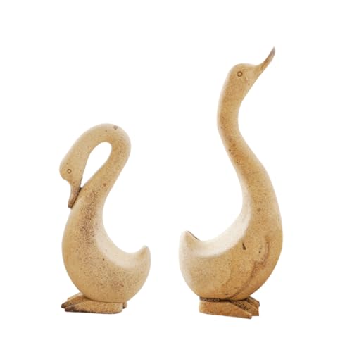 Garneck DIY Holz Tierornament Unbehandelte Holzfiguren Gans Kreative Schreibtischdekoration aus Premium Holz für Wohn Schlafzimmer Bemalbar und Geschenkidee Garneck DIY Holz Tierornament Unbehandelte Holzfiguren Gans Kreative Schreibtischdekoration aus Premium Holz für Wohn Schlafzimmer Bemalbar und Geschenkidee von Garneck
