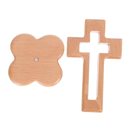 Garneck Dekoratives Tischkreuz aus Holz für Religiöse Altäre und Rustikale Christliche Tischdekorationen Handgefertigt aus Langlebigem Material Garneck Dekoratives Tischkreuz aus Holz für Religiöse Altäre und Rustikale Christliche Tischdekorationen Handgefertigt aus Langlebigem Material von Garneck
