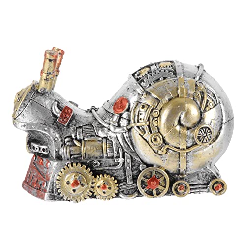 Garneck Einzigartiges Harz-Handwerk-Schnecken-Ornament Im Punk-Stil Vintage-wohnkultur Für Den Schreibtisch Garneck Einzigartiges Harz-Handwerk-Schnecken-Ornament Im Punk-Stil Vintage-wohnkultur Für Den Schreibtisch von Garneck