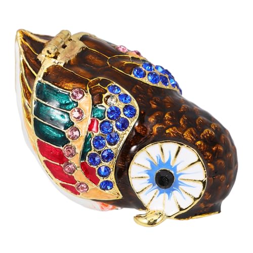 Garneck Eule Schmuckschatulle Schmuckaufbewahrung Schmuckkästchen Ringbox Aufbewahrung für Ringe Ohrringe und Ketten Dekoratives Wohnaccessoire Geschenk Garneck Eule Schmuckschatulle Schmuckaufbewahrung Schmuckkästchen Ringbox Aufbewahrung für Ringe Ohrringe und Ketten Dekoratives Wohnaccessoire Geschenk von Garneck