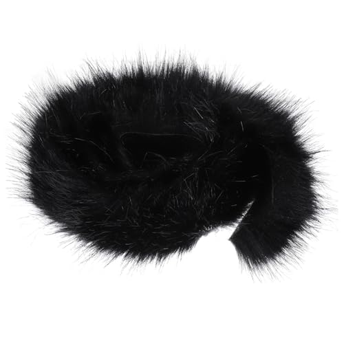 Garneck Flauschiges Kunstfellband DIY Bastelband für Kleidung Schuhe Taschen Dekoration Pelzbesatz Schwarz für Handarbeit Kostüm Party Zubehör Garneck Flauschiges Kunstfellband DIY Bastelband für Kleidung Schuhe Taschen Dekoration Pelzbesatz Schwarz für Handarbeit Kostüm Party Zubehör von Garneck