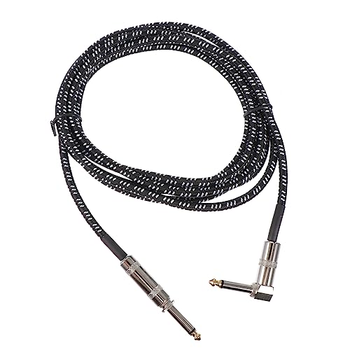 Garneck Gitarrenkabel Audio Kabel für Gitarre Langlebiges Geflochtenes Verbindungskabel für Soundaufnahme und Effektgeräte Kompatibel mit Mobilgeräten Robustes Instrumentenzubehör Garneck Gitarrenkabel Audio Kabel für Gitarre Langlebiges Geflochtenes Verbindungskabel für Soundaufnahme und Effektgeräte Kompatibel mit Mobilgeräten Robustes Instrumentenzubehör von Garneck