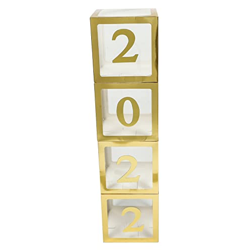 Garneck Goldene Ballonbox Abschlussdeko Robuste Materialien Vielseitig Einsetzbar für DIY Partydekoration Auffällige Geburtstags und Abschlussfeier Gestaltung Garneck Goldene Ballonbox Abschlussdeko Robuste Materialien Vielseitig Einsetzbar für DIY Partydekoration Auffällige Geburtstags und Abschlussfeier Gestaltung von Garneck