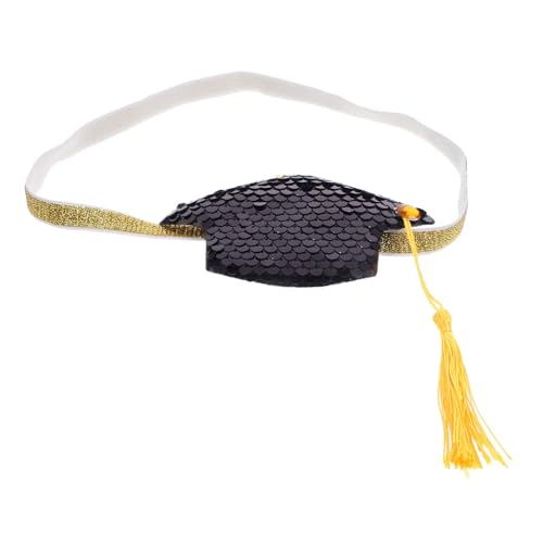 Garneck Graduation Haarband mit Goldenem Quasten dekor Rutschfestes Doktorhut Stirnband für Abschlussfeier Leichtes Bruchsicheres Party haaraccessoire Geeignet für Cosplay und Garneck Graduation Haarband mit Goldenem Quasten dekor Rutschfestes Doktorhut Stirnband für Abschlussfeier Leichtes Bruchsicheres Party haaraccessoire Geeignet für Cosplay und von Garneck