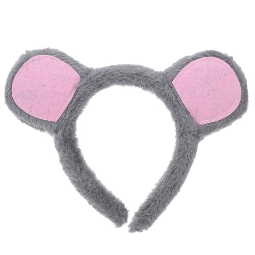 Garneck Graue Mausohren Stirnband Niedliches Kostümzubehör Für Karneval Halloween Und Mottopartys Bequemer Haarreifen Für Cosplay Und Besondere Anlässe Garneck Graue Mausohren Stirnband Niedliches Kostümzubehör Für Karneval Halloween Und Mottopartys Bequemer Haarreifen Für Cosplay Und Besondere Anlässe von Garneck