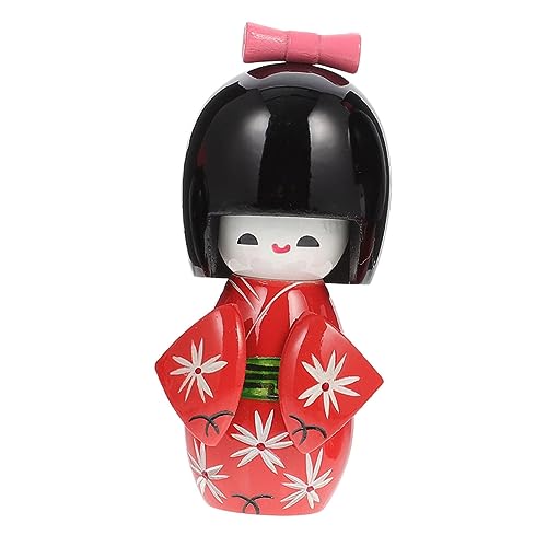 Garneck Handgefertigte Japanische Kimono-Puppe Heimdekoration Entzückende Tischpuppe Traditionelles Handwerk Garneck Handgefertigte Japanische Kimono-Puppe Heimdekoration Entzückende Tischpuppe Traditionelles Handwerk von Garneck