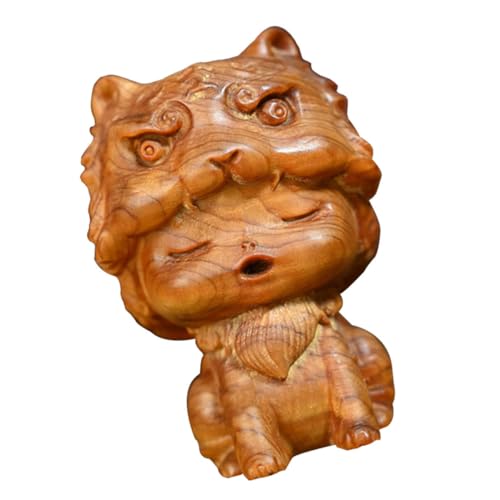 Garneck Handgefertigte Mädchenfigur Aus Holz Dekoration Für Den Schreibtisch Für Zuhause von Garneck