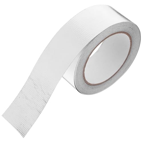 Garneck Hochtemperaturbeständiges Aluminium Klebeband Selbstklebendes Wasserdichtes und Reißfestes Isolierband für Elektro und Hvac Anwendungen Stark Haftend und Langlebig Garneck Hochtemperaturbeständiges Aluminium Klebeband Selbstklebendes Wasserdichtes und Reißfestes Isolierband für Elektro und Hvac Anwendungen Stark Haftend und Langlebig von Garneck