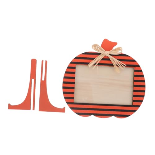 Garneck Holz Bilderrahmen Kürbis Motiv Nachhaltiger Wiederverwendbarer Fotohalter für Halloween Party Dekoration Herbstliche Tischdeko Vielseitig Einsetzbar für Feierlichkeiten und Garneck Holz Bilderrahmen Kürbis Motiv Nachhaltiger Wiederverwendbarer Fotohalter für Halloween Party Dekoration Herbstliche Tischdeko Vielseitig Einsetzbar für Feierlichkeiten und von Garneck