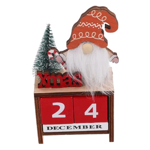 Garneck Holz Weihnachtskalender Desktop Dekoration Holzblock Countdown Kalender Xmas Supplies Kreative Handgefertigte Weihnachtsmann Ornament Vielseitige Tischdeko Geschenkidee Garneck Holz Weihnachtskalender Desktop Dekoration Holzblock Countdown Kalender Xmas Supplies Kreative Handgefertigte Weihnachtsmann Ornament Vielseitige Tischdeko Geschenkidee von Garneck