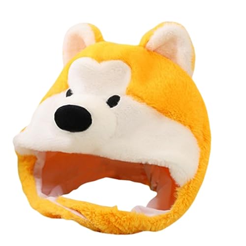 Garneck Hundekopfbedeckung Plüsch-partyhut Cosplay-foto-requisite Bequemes Größendesign Tolles Accessoire Für Ostern Weihnachten Halloween Garneck Hundekopfbedeckung Plüsch-partyhut Cosplay-foto-requisite Bequemes Größendesign Tolles Accessoire Für Ostern Weihnachten Halloween von Garneck