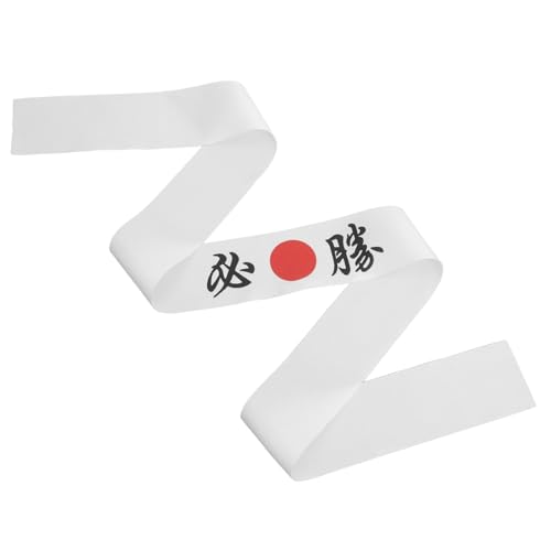 Garneck Japanisches Ninja Stirnband für Männer Vielseitiges Karate und Koch Stirnband Leichtes Modisches Hachimaki Bandana für Training Sport und Professionelle Küche von Garneck